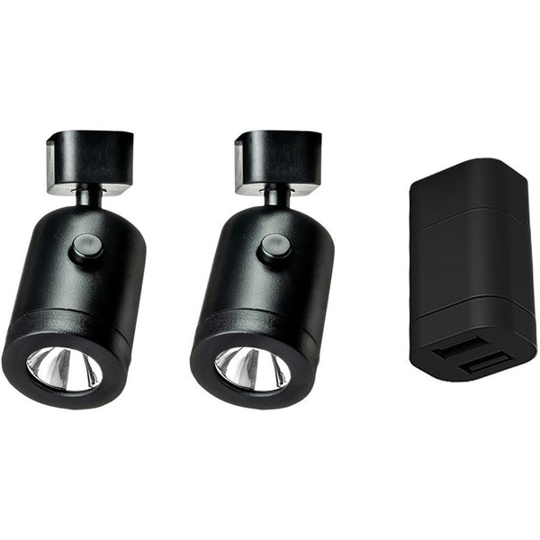 LANCIANO Spotlicht Starter Set SMALL - 2x Spotlight + 1x USB - Spot Wohnwagen