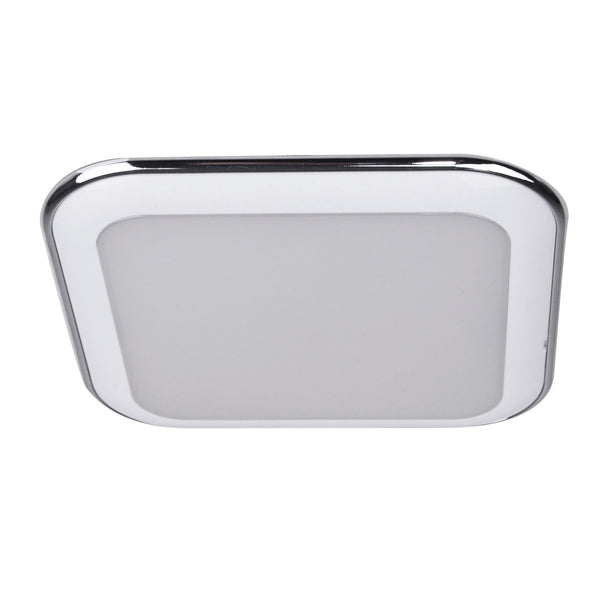 LED-Leuchte eckig mit Touchsensor 130x130xH10mm 550 Lumen