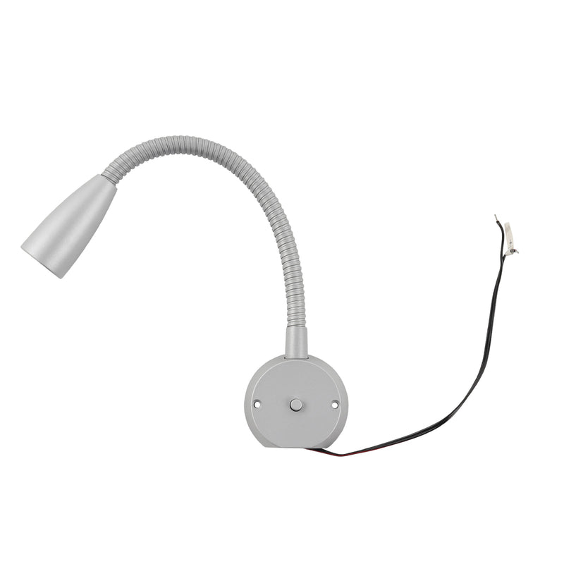 12 Volt LED Schwanenhals Leseleuchte | USB 5V/2,1A | 150lm | 1W | 4000K
