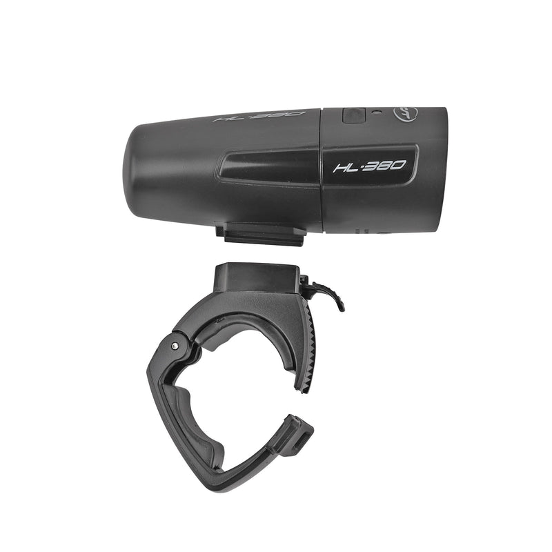 Led Fahrradleuchten-Set CONTEC LS-380 StVZO geprüft inkl. Schutzblech