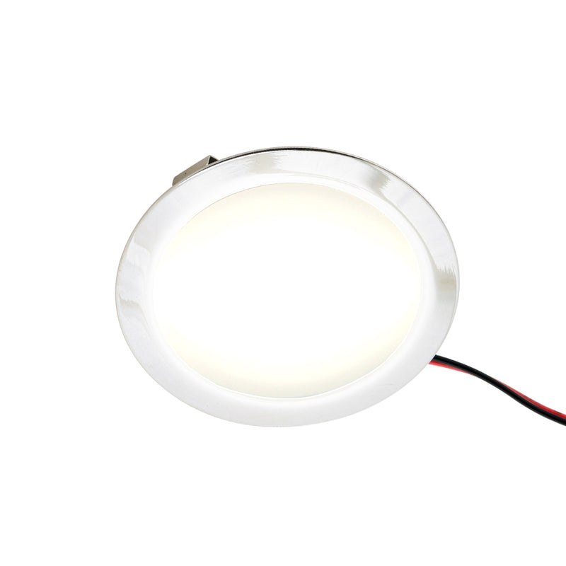Einbaustrahler 12V LED-Spot 120lm Leuchte Chrom Lampe für Wohnwagen, Wohnmobil