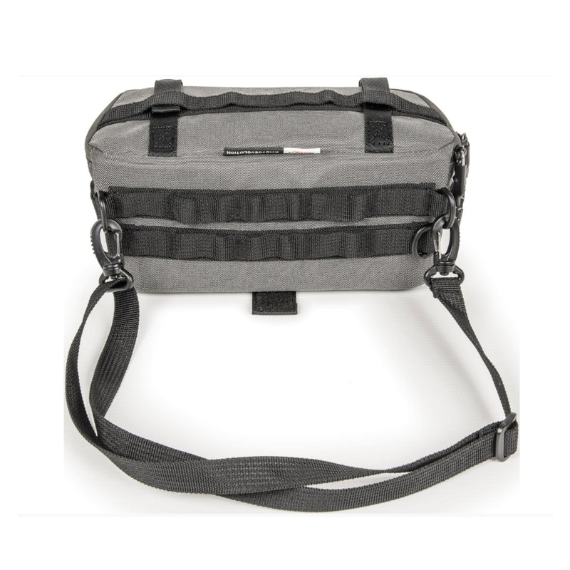 Kappa Lenkertasche Grau RA317, Motorrad / Fahrrad Gepäcktasche , 3L