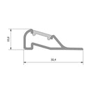 LED Linienleuchte 50cm Wohnmobil Leuchte Heck Innenbeleuchtung Deckenleuchte