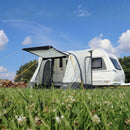 Seitenzelt 260x250cm Camping Luft Vorzelt für Wohnwagen, Wohnmobil 7mm Keder