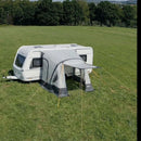 Seitenzelt 260x250cm Camping Luft Vorzelt für Wohnwagen, Wohnmobil 7mm Keder