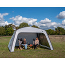 Reimo Luft Pavillon LINOSA 300 inkl. Seitenwände Gartenzelt Partyzelt UV-Schutz – Reimo