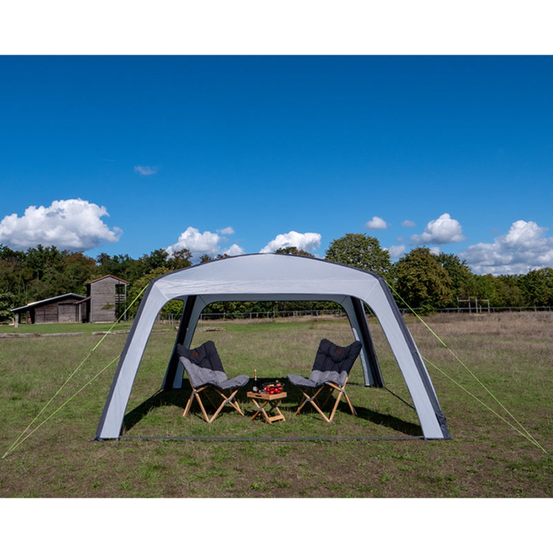 Reimo Luft Pavillon LINOSA 400 inkl. Seitenwände Gartenzelt Partyzelt UV-Schutz