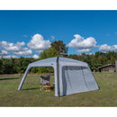 Reimo Luft Pavillon LINOSA 350 inkl. Seitenwände Gartenzelt Partyzelt UV-Schutz – Reimo