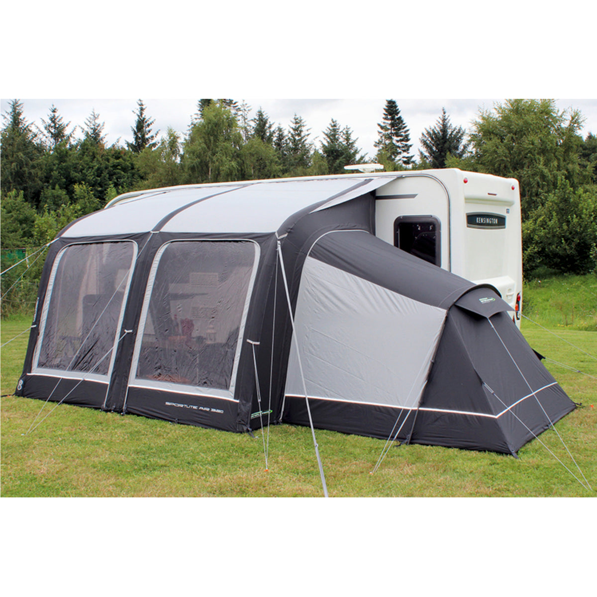 Outdoor Luftvorzelt + Anbauzelt SPORTLITE