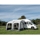 Luftvorzelt TOUR PONZA 390 - Ganzjahres- Luftzelt für Wohnwagen 250+80 x 390 cm
