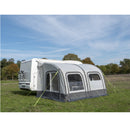 Luftvorzelt TOUR PONZA 390 - Ganzjahres- Luftzelt für Wohnwagen 250+80 x 390 cm