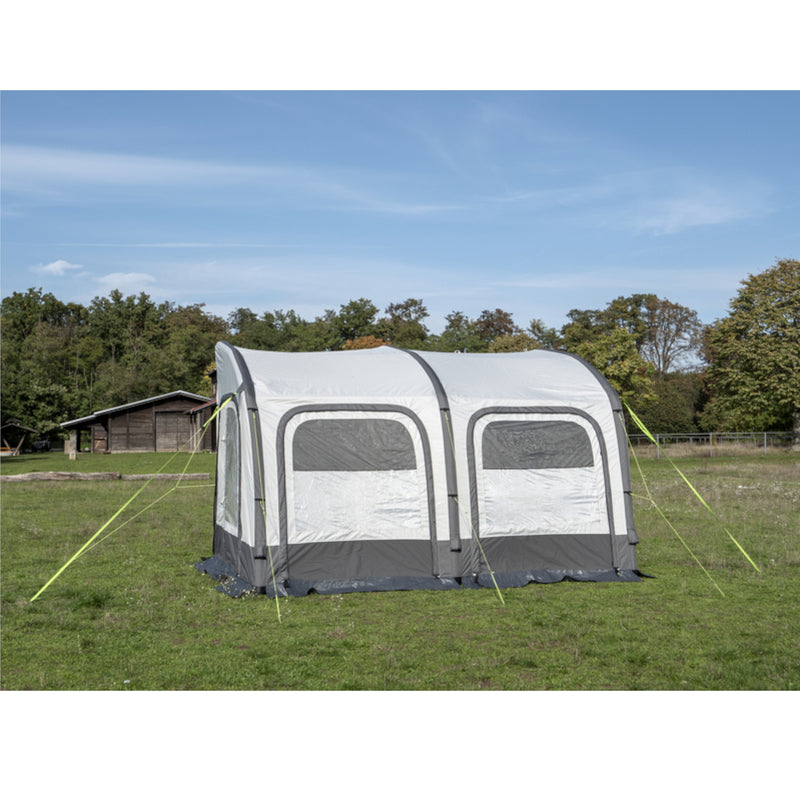 Luftvorzelt TOUR PONZA 390 - Ganzjahres- Luftzelt für Wohnwagen 250+80 x 390 cm