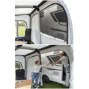 Luftvorzelt TOUR PONZA 390 - Ganzjahres- Luftzelt für Wohnwagen 250+80 x 390 cm