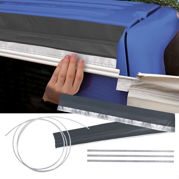 magnetkeder markise Magnetband-Keder Set 280 x 15,5 cm, grau, Dacia Duster 2010-2023 Color:6 Dachzelt BMW Fahrzeuge |