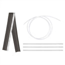 Magnetband-Keder Set 280 x 15,5 cm, grau, 3,8 kg