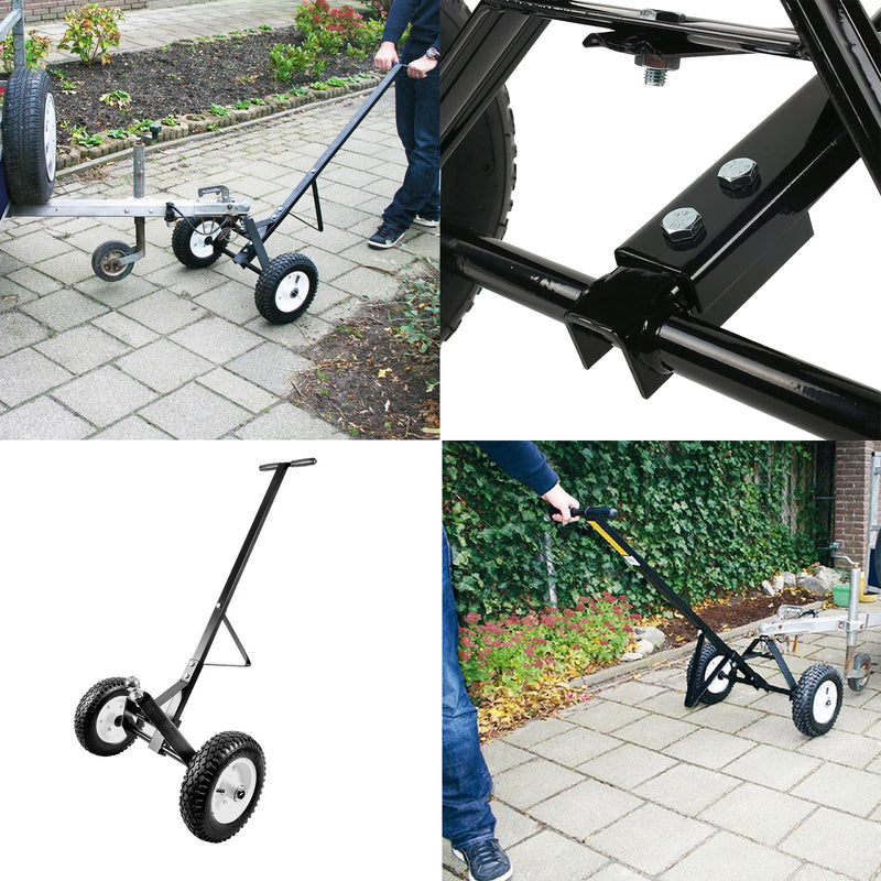 Manuelle Rangierhilfe für Wohnwagen, Bootstrailer, Anhänger , 270 Kg Stützlast