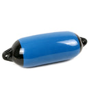 8x Fender blau groß mit Pumpe und 8x Fenderleine – Genau das passende Bootszubehör, um sicher in den Hafen einzulaufen.