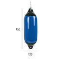 Fender 45x12 cm, blau klein mit Fenderpumpe und Fenderleine – ProPlus