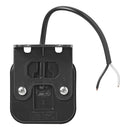 2er Set LED Seitenmarkierungsleuchte 12/24V – Weiß, 65 x 65 mm, mit Halter,