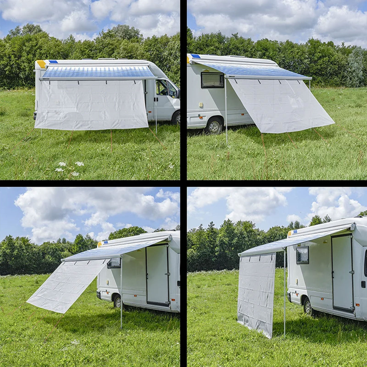 Wind- und Sonnenschutz Markise 280-430cm