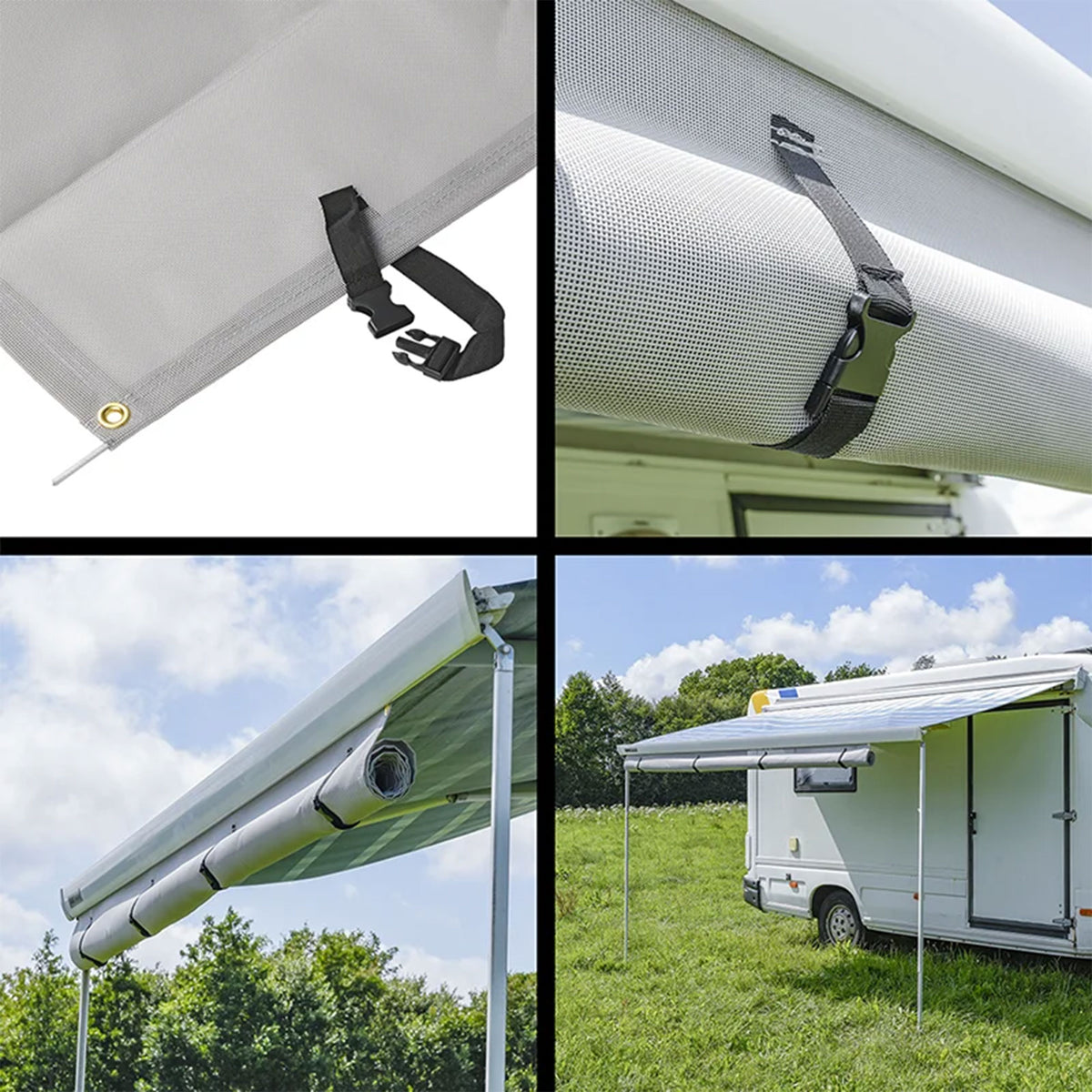 Wind- und Sonnenschutz Markise 280-430cm