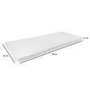 Gel Matratzentopper | Memory Schaum  | Antirutsch - Effekt | 195 x 80 x 4 cm