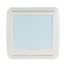 Dachfenster Maxxfan Deluxe |  transparent | 40x40cm | FFB | Dichtmasse | Rollo