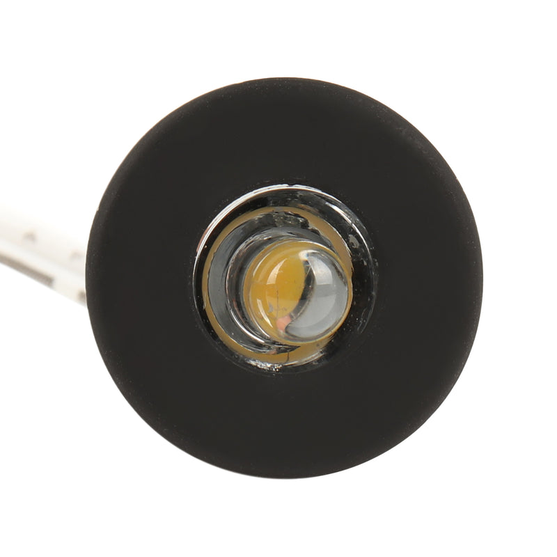 4x Einbaustrahler 12V Mini LED-Spot 50lm Leuchte schwarz für Wohnwagen Wohnmobil