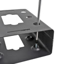 Mobilsafe Stahlsafe  | 1,7Kg  | inkl Halterung  | 2 Schlüssel  | Safe