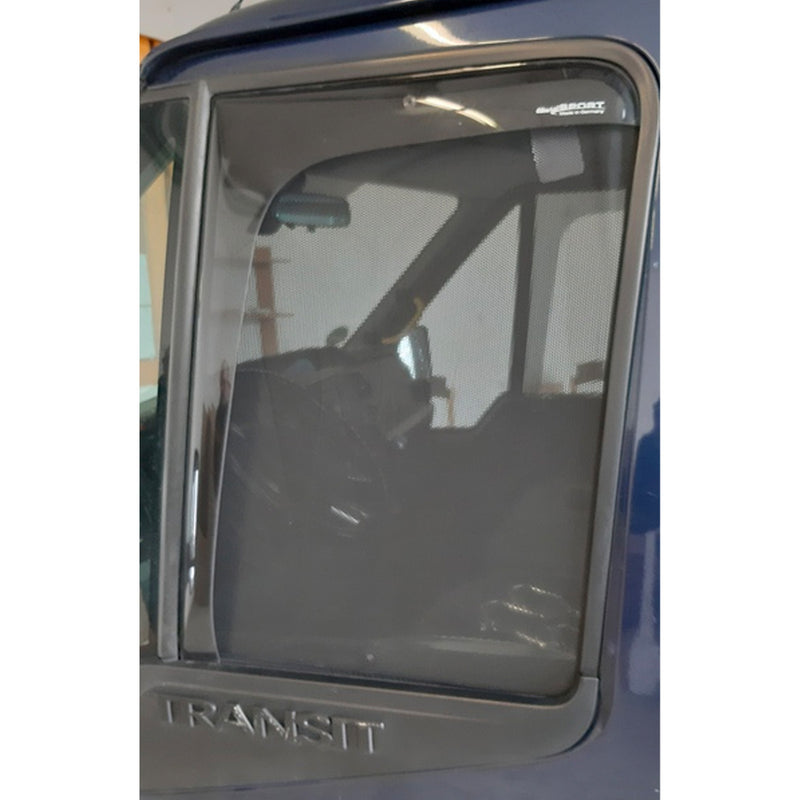 Sonnenschutz passend für Transit 2000-2012, Moskitonetz Fahrerhaus links+rechts