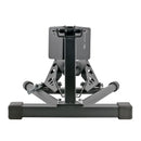 Stahl Motorradwippe Vorne 17"-21" Set inkl. Motorradgarage Abdeckplane grau – Motorradständer inkl.