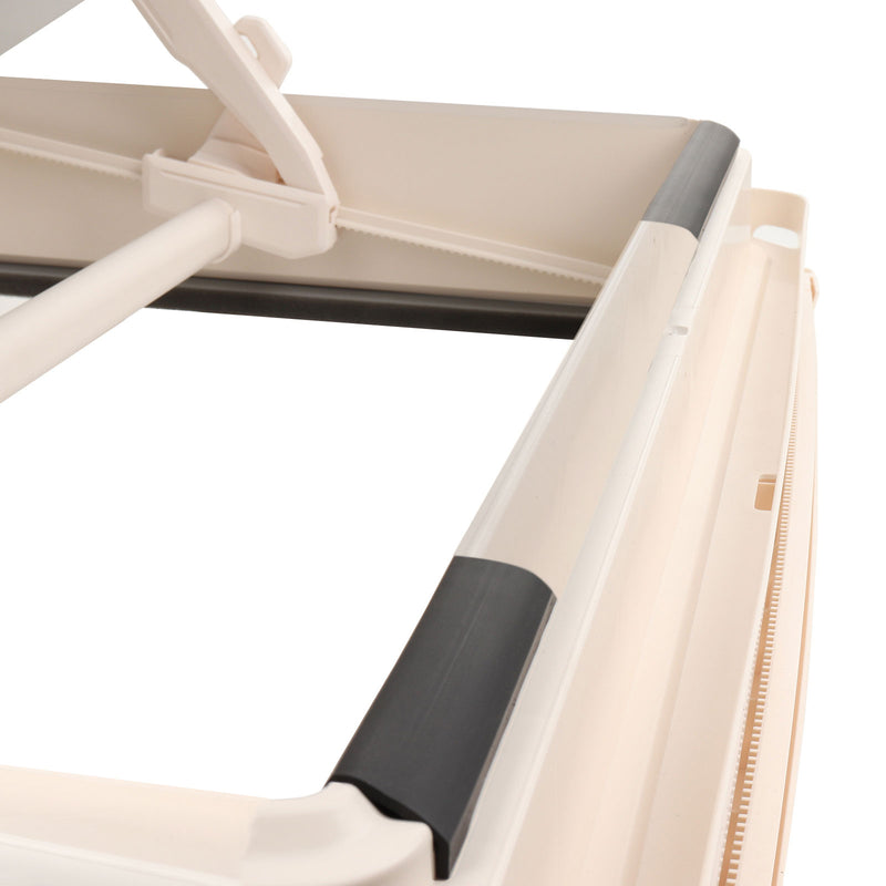 MPK VisionStar L pro Dachhaube 70x50 + Dichtmasse Adapterrahmen pssd. für Ducato