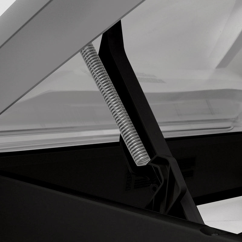 MPK VisionStar L pro Schwarz Dachhaube 70x50 + Dichtmasse Adapterrahmen pssd. für Ducato