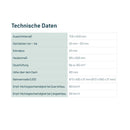 MPK Vision Star L pro Schwarz Dachhaube klar 70x50 cm Dachstärke 25-60 mm + Dichtmasse