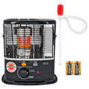 Not-Heizung Set | Petroleumofen RX2485 2,4Kw Docht-Ofen | Handpumpe u. Batterien