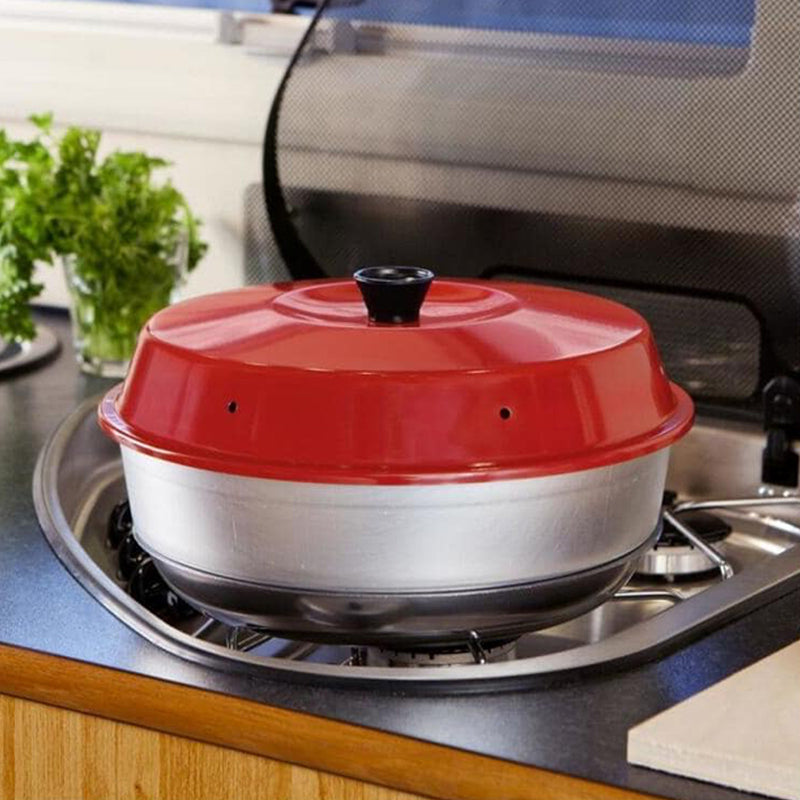 Omnia Camping Backofen KIT - 5-tlg. Campingbackofen Set Backofen + Zubehör