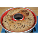 Omnia Silikonbackform für Campingbackofen, Ø22,5cm, 2.0 Silikonform Backform Rot