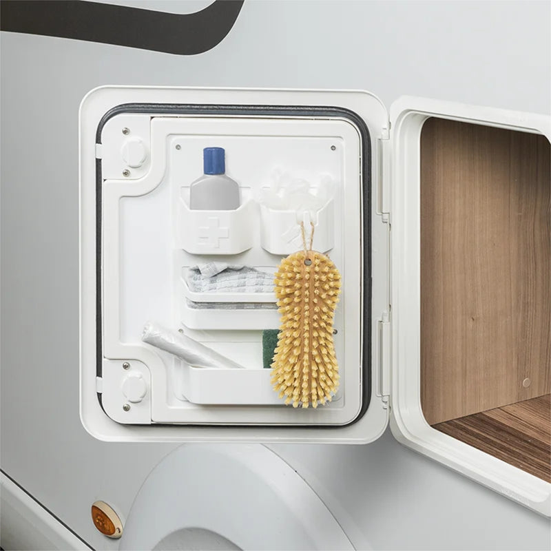 Organizer für Serviceklappe Thetford Toilette Kasetten Klappe Tür Aufbewahrung