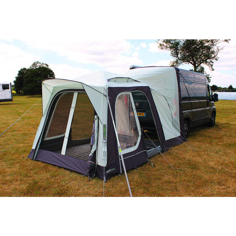 Aufblasbares Heckzelt Movelite Tail 1 Luft Busvorzelt 250x440cm Zelt freistehend