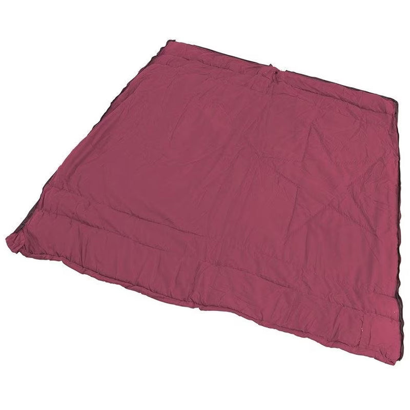 Outwell Schlafsack CHAMP Kids, Deep Red, 150x70cm Deckenschlafsack Decke
