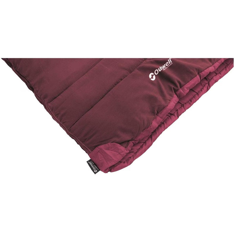 Outwell Schlafsack CHAMP Kids, Deep Red, 150x70cm Deckenschlafsack Decke