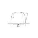 Outwell SPRINGWOOD 4SG Tunnelzelt 4 Personen Campingzelt Familienzelt Zelt