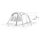 Outwell SPRINGWOOD 4SG Tunnelzelt 4 Personen Campingzelt Familienzelt Zelt