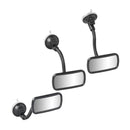 Panorama-Rückspiegel mit 12cm Flexarm - Universal Wohnwagen Caravan Spiegel