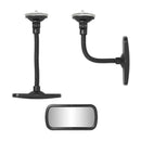 Panorama-Rückspiegel mit 12cm Flexarm - Universal Wohnwagen Caravan Spiegel