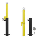 Parkstütze für Anhänger oder Caravan, inkl. Vorhangschloss