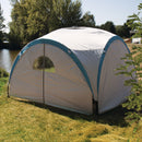 Pavillion Party Shelter SAMOS - 3x3 Meter aus Polyester, 3x3 m