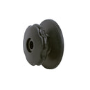 10x Planenhaken rund Kunststoff Ø 25 mm schwarz 6mm Bohrung – Robuster Kunststoff Planenhaken, 25 mm Durchmesser.