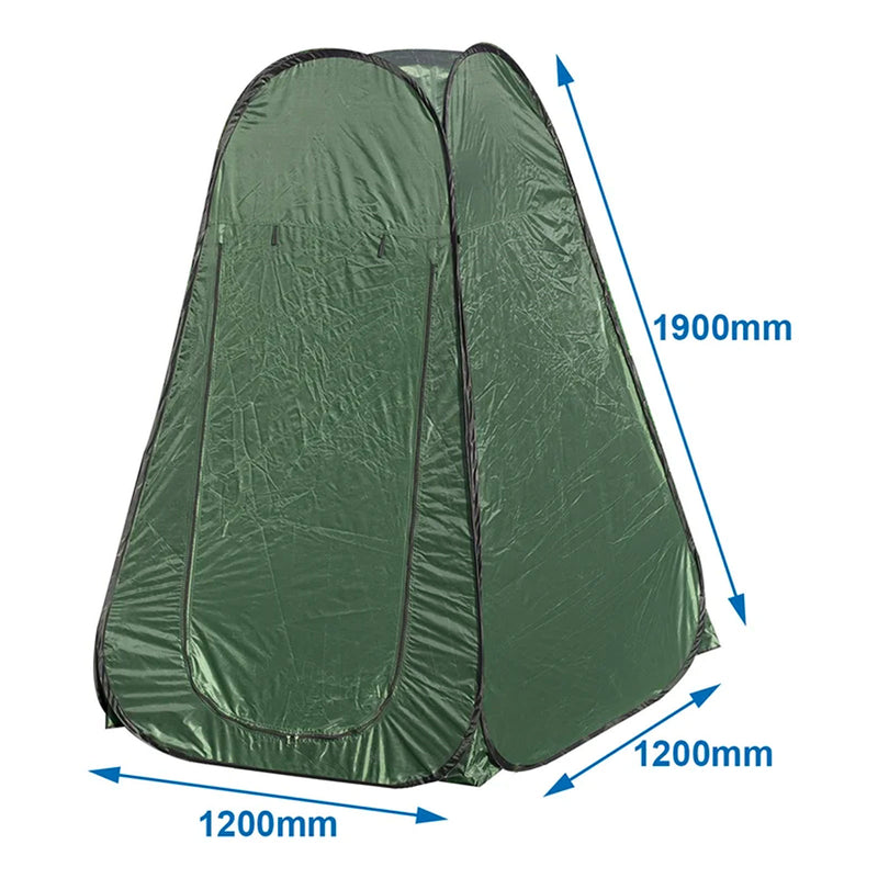 Pop-Up Zelt Camping Dusch- und Toilettenzelt Umkleidezelt Outdoor Wurfzelt