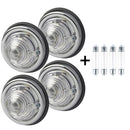 Positionsleuchte 4er Set weiß inkl Leuchtmittel